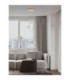 Blazik Cluster Pendant Ceiling Light Clear Structured Brass Gold Triac Dimmable LED 12W 842lm 3000K-2