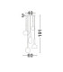 Amelia Cluster Pendant Ceiling Light Clear Sandy Gold LED G9 5x5W-7
