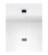 Jailyn Slim Pendant Ceiling Light Sandy Black Smokey LED 8W 320lm 3000K-3