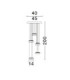 Jailyn Cluster Pendant Ceiling Light Sandy Black Smokey Triac Dimmable LED 40W 1600lm 3000K-7