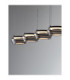 Jailyn Bar Pendant Ceiling Light Sandy Black Smokey Triac Dimmable LED 40W 1600lm 3000K-7