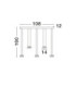 Jailyn Bar Pendant Ceiling Light Sandy Black Smokey Triac Dimmable LED 40W 1600lm 3000K-8