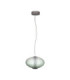 Aora Globe Pendant Ceiling Light Brushed Grey Green Triac Dimmable LED 12W 660lm 3000K-1