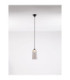 Dione Slim Pendant Ceiling Light Sandy Black Smokey LED 5W 205lm 3000K-4
