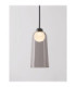 Dione Slim Pendant Ceiling Light Sandy Black Smokey LED 5W 205lm 3000K-5
