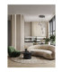 Dione Cluster Pendant Ceiling Light Sandy Black Smokey LED 25W 1010lm 3000K-2
