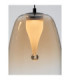 Oblo Cluster Pendant Ceiling Light Amber Matt Black LED 10W 650lm 3000K-5