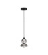Bally Integrated LED Pendant Ceiling Light Matt Black Smokey Grey Triac Dimmable LED 12W 840lm 3000K-1