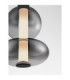 Bally Integrated LED Pendant Ceiling Light Matt Black Smokey Grey Triac Dimmable LED 12W 840lm 3000K-5