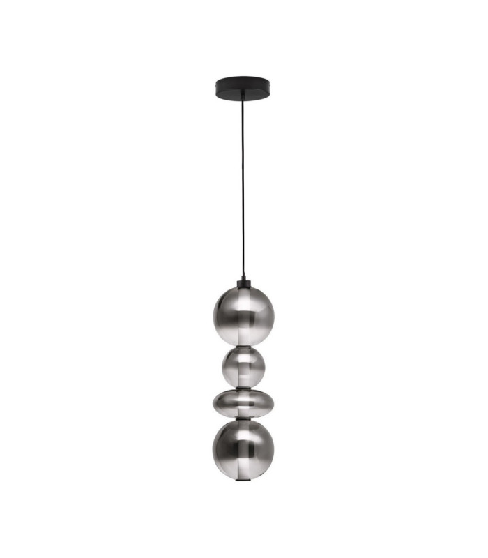 Bally Integrated LED Pendant Ceiling Light Matt Black Smokey Grey Triac Dimmable LED 36W 2520lm 3000K-1
