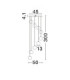 Silenzio Cluster Pendant Ceiling Light Brushed Nickel Clear Opal Smokey Purple Triac Dimmable LED 46W 2914lm 3000K-6