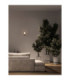 Silenzio Globe Wall Lights Brushed Nickel Smokey LED 6W 265lm 3000K-2
