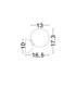 Silenzio Globe Wall Lights Brushed Nickel Smokey LED 6W 265lm 3000K-6