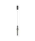 Ulon Slim Pendant Ceiling Light Smokey Grey Matt Black Triac Dimmable LED 13W 715lm 3000K-1