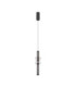 Ulon Slim Pendant Ceiling Light Smokey Grey Matt Black Triac Dimmable LED 15W 825lm 3000K-1