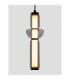 Ulon Slim Pendant Ceiling Light Smokey Grey Matt Black Triac Dimmable LED 15W 825lm 3000K-5