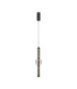 Ulon II Slim Pendant Ceiling Light Smokey Grey Matt Black Triac Dimmable LED 15W 825lm 3000K-1
