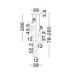 Ulon Cluster Pendant Ceiling Light Smokey Grey Matt Black Triac Dimmable LED 37W 2035lm 3000K-6