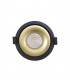 LED Recessed Round Downlight, Black/Gold, 40 deg. Beam Angle, 840lm, 5000K, IP20, DRIVER NOT INC. - 5