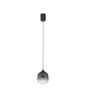 Kita Slim Pendant Ceiling Light Smokey Sandy Black LED 6W 457lm 3000K-1