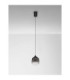 Kita Slim Pendant Ceiling Light Smokey Sandy Black LED 6W 457lm 3000K-3