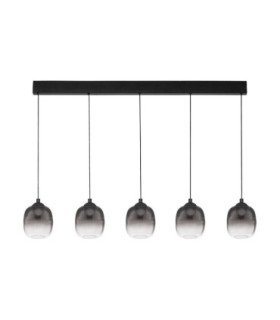 Kita Bar Pendant Ceiling Light Smokey Sandy Black Triac Dimmable LED 28W 2222lm 3000K-1