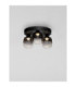 Kita Shade Cluster Ceiling Light Smokey Sandy Black Triac Dimmable LED 16W 1469lm 3000K-4