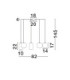 Aelia Cluster Pendant Ceiling Light Smokey Matt Black Triac Dimmable LED 36W 2160lm 3000K-6