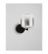 Aelia Globe Wall Lights Smokey Matt Black LED 3W 180lm 3000K-4