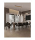 Filomena Bar Pendant Ceiling Light Opal Glossy Brushed Gold LED G9 4x5W-2