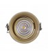 LED Recessed Tiltable Downlight, Gold, 60 deg. Beam Angle, 780lm, 4000K, IP20, DRIVER NOT INC. - 5