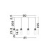 Filomena Bar Pendant Ceiling Light Opal Grey Matt Black LED G9 4x5W-2
