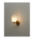 Balor Globe Wall Lights White Brass Gold LED G9 1x5W-4