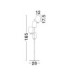 Balor Multi Arm Floor Lamp White Brass Gold LED G9 4x5W-8
