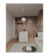 Bolita Globe Pendant Ceiling Light White Sandy White Triac Dimmable LED 9W 540lm 3000K-2