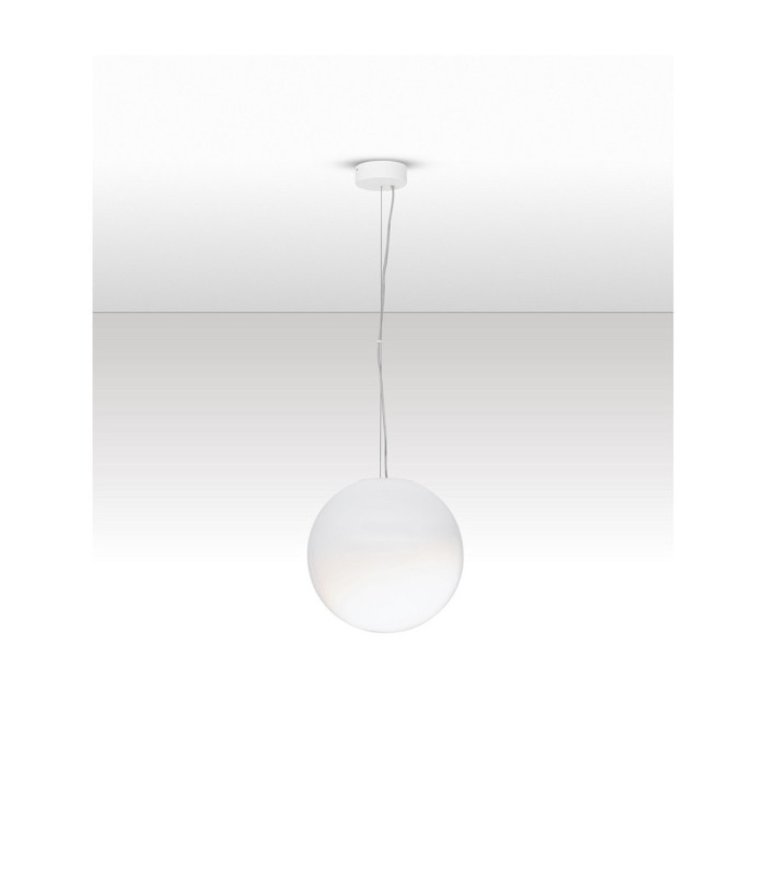 Bolita Globe Pendant Ceiling Light White Sandy White Triac Dimmable LED 9W 540lm 3000K-3