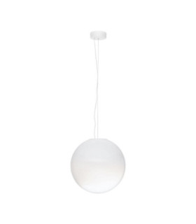 Bolita Globe Pendant Ceiling Light White Sandy White Triac Dimmable LED 11W 660lm 3000K-1