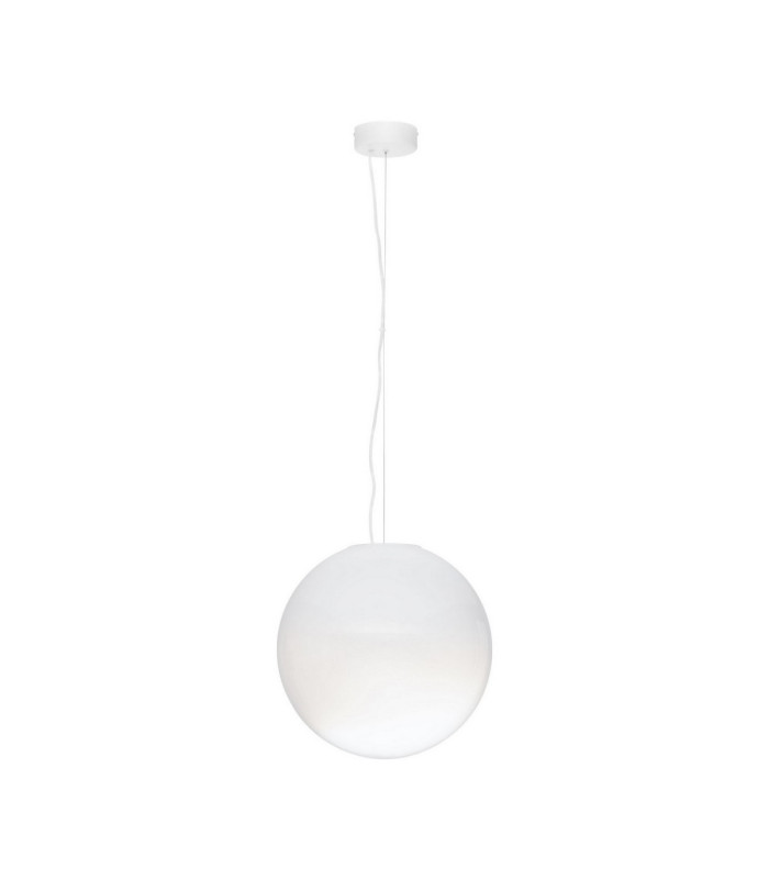 Bolita Globe Pendant Ceiling Light White Sandy White Triac Dimmable LED 11W 660lm 3000K-1