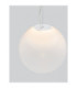 Bolita Globe Pendant Ceiling Light White Sandy White Triac Dimmable LED 11W 660lm 3000K-5