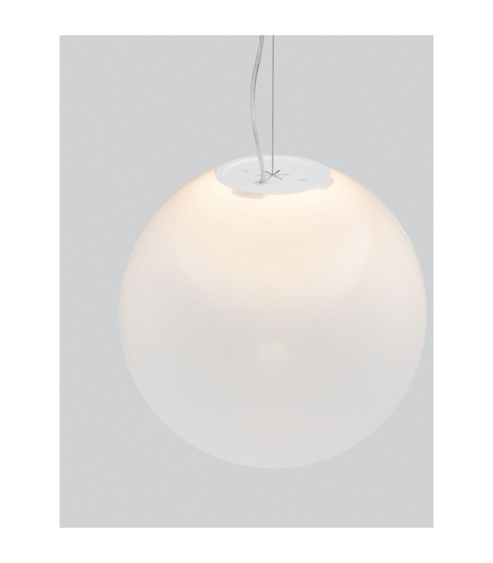 Bolita Globe Pendant Ceiling Light White Sandy White Triac Dimmable LED 11W 660lm 3000K-5