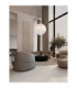 Bolita Globe Pendant Ceiling Light White Sandy White Triac Dimmable LED 15W 900lm 3000K-2