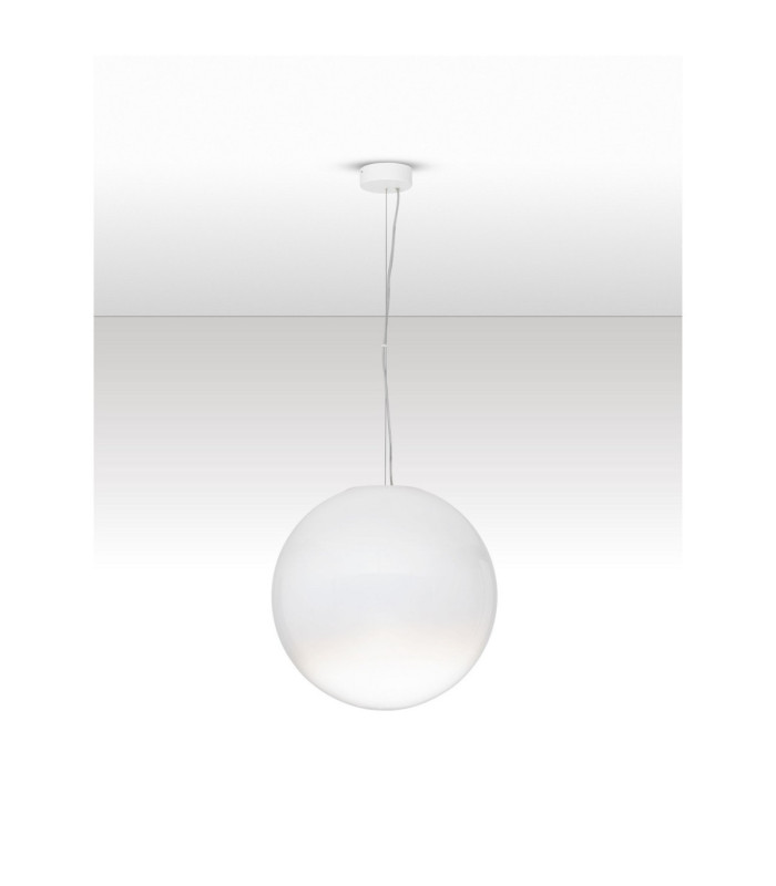 Bolita Globe Pendant Ceiling Light White Sandy White Triac Dimmable LED 15W 900lm 3000K-3