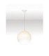 Bolita Globe Pendant Ceiling Light White Sandy White Triac Dimmable LED 15W 900lm 3000K-4
