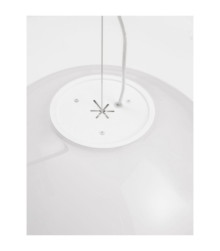 Bolita Globe Pendant Ceiling Light White Sandy White Triac Dimmable LED 15W 900lm 3000K-5