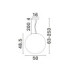Bolita Globe Pendant Ceiling Light White Sandy White Triac Dimmable LED 15W 900lm 3000K-7