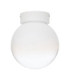 Bolita Globe Ceiling Light White Sandy White Triac Dimmable LED 7W 420lm 3000K-1