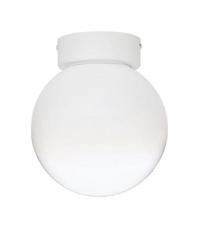 Bolita Globe Ceiling Light White Sandy White Triac Dimmable LED 7W 420lm 3000K-1