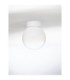 Bolita Globe Ceiling Light White Sandy White Triac Dimmable LED 7W 420lm 3000K-3