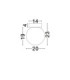 Bolita Globe Ceiling Light White Sandy White Triac Dimmable LED 7W 420lm 3000K-5