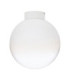 Bolita Globe Ceiling Light White Sandy White Triac Dimmable LED 9W 540lm 3000K-1